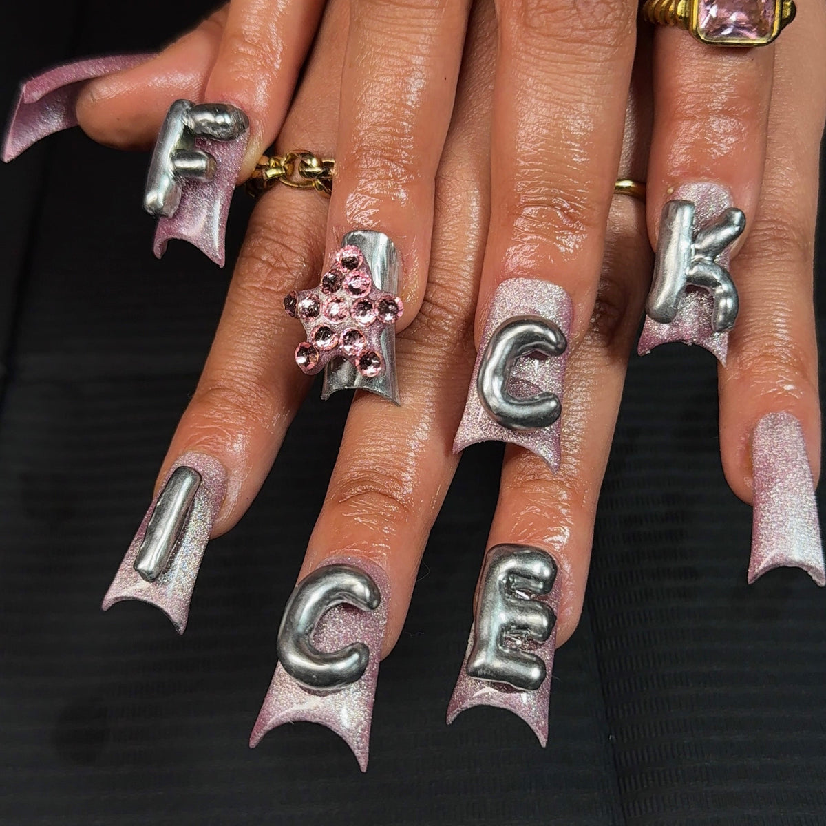 F*ck Ice | PRESS-ON NAILS