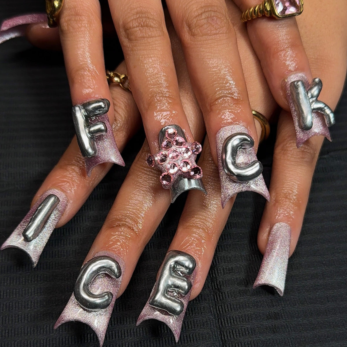 F*ck Ice | PRESS-ON NAILS